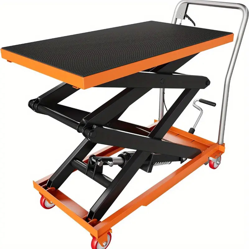 Heavy Duty Hydraulic Double Scissor Lift Table