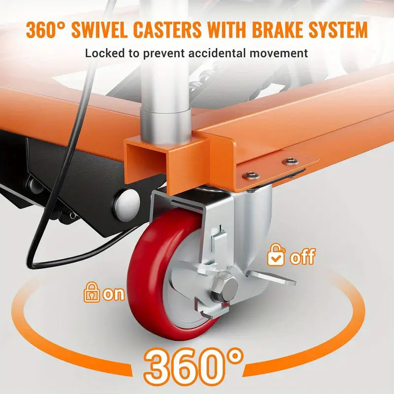 Heavy Duty Hydraulic Double Scissor Lift Table